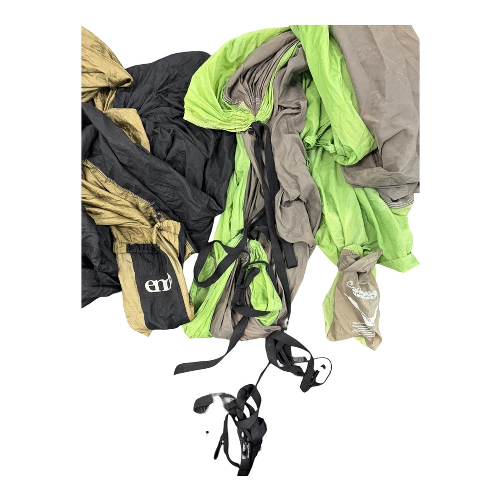 ENO Double Deluxe + 1 Hammock Bundle Discontinued Parachute Hammocks + Strap